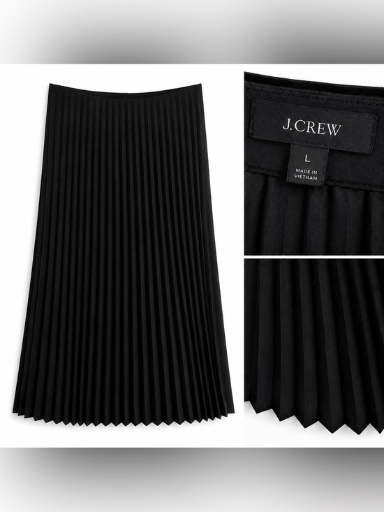 J. Crew Dresses & Skirts - J. Crew Pleated Pull-on Midi Skirt